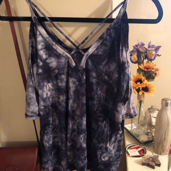 Tie dye blue top🦋🤩 - Picture 2 of 3